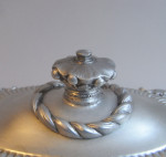 An exceptional set of four George III Heraldic Sauce Tureens made in London in 1810 by Benjamin & James Smith.