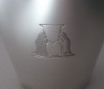 An extremely fine pair of George III Drinking Beakers, of large size, made in London in 1801 by John Robins.