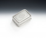 A very rare George III "Man & Dog" Vinaigrette made in Birmingham in 1808 by Matthew Linwood