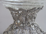 A very unusual early George III silver and glass Centrepiece/Epergne made in London in 1764 by John Henry Vere & William Lutwyche.