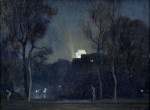 Rex Vicat Cole - The Mall at Night - St James' Park, London