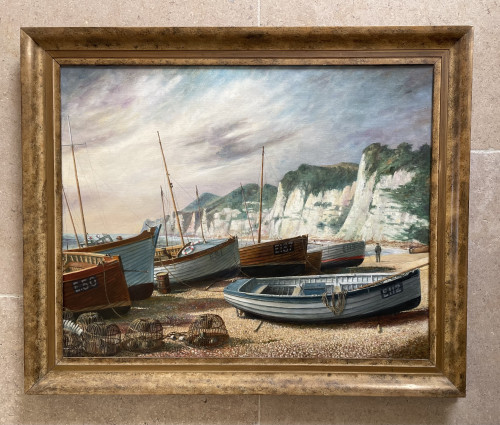William Arthur Standing - The Beach at Bere, Devon