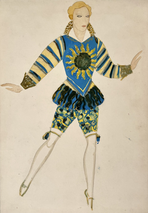 Edmund Dulac - The Prince - Ballet Costume Design