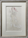 Oliver Messel - Costume Design for The Lady's Not for Burning