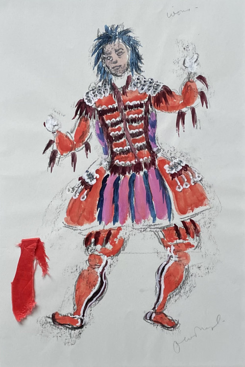 Oliver Messel - Costume Design for a Guard I