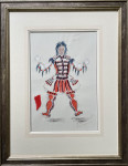 Oliver Messel - Costume Design for a Guard II