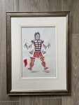 Oliver Messel - Costume Design for a Guard II