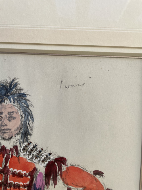 Oliver Messel - Costume Design for a Guard III