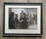 20th Century British School - The Circumlocution Office Waiting Room