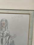 Oliver Messel - Vestal Virgin - Costume Design for Caesar and Cleopatra