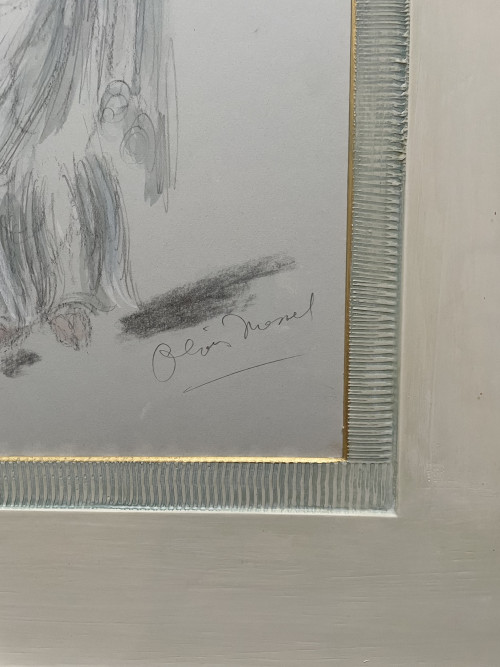 Oliver Messel - Vestal Virgin - Costume Design for Caesar and Cleopatra