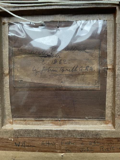 John Brett - Portrait of William Alfred Foster