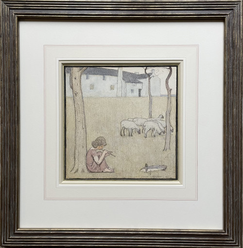 Frederick Cayley Robinson - Young Shepherd