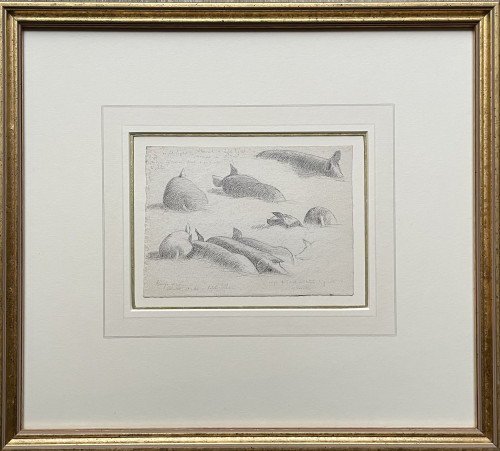 George Price Boyce - Sleeping Pigs