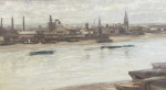 David Muirhead - Battersea from Across the River