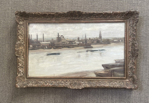 David Muirhead - Battersea from Across the River