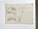 George Price Boyce - Studies of Cats