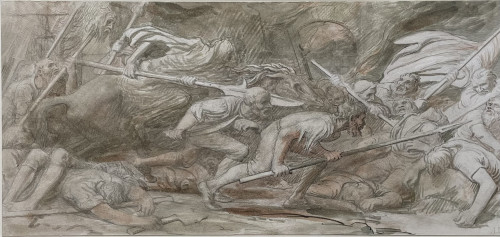 Alphonse Legros - The Triumph of Death: Battle