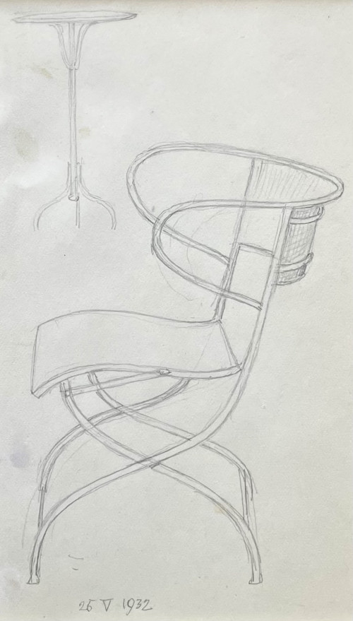 Joseph Southall - Cafe Chair