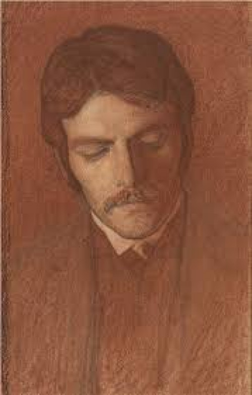 Portrait of a Young Man (probably Charlie Gaskin, the artists brother)