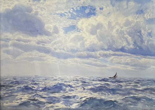 Henry Moore - A Windy Day off the Dutch Coast