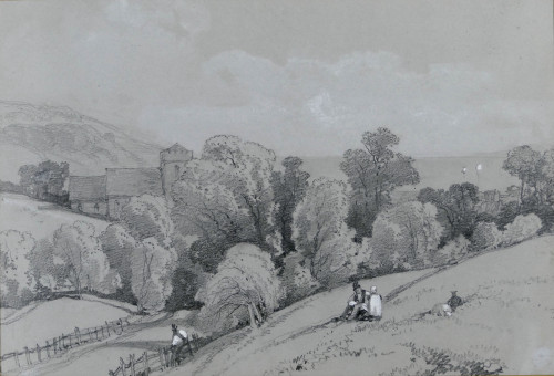 View of Hastings from the Cliffs