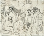 Study for The Trial of Sir William Russell