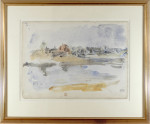 Harbour Scene with Fishing Boats