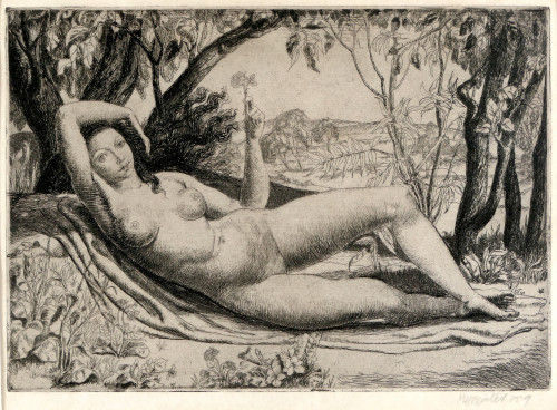 Reclining Nymph