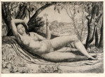 Reclining Nymph
