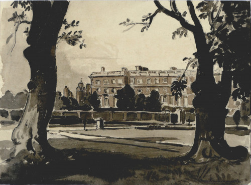 Hampton Court Palace from the Privy Garden