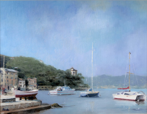 Boats in a Mediterranean Harbour