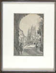 Canterbury, West End of the Cathedral