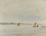Sailing Boats in an Estuary