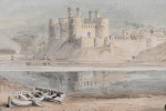 Conwy Castle, from the Llanwrst road