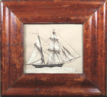 Two masted sailing ship