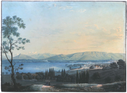 Geneva, seen from Pregny