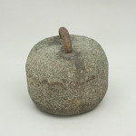 Antique Single-soled Curling Stone With Single Hoop Handle