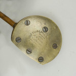 Vintage Golf Club, Claude Johnson's Patent Driver, Hickory Shaft.