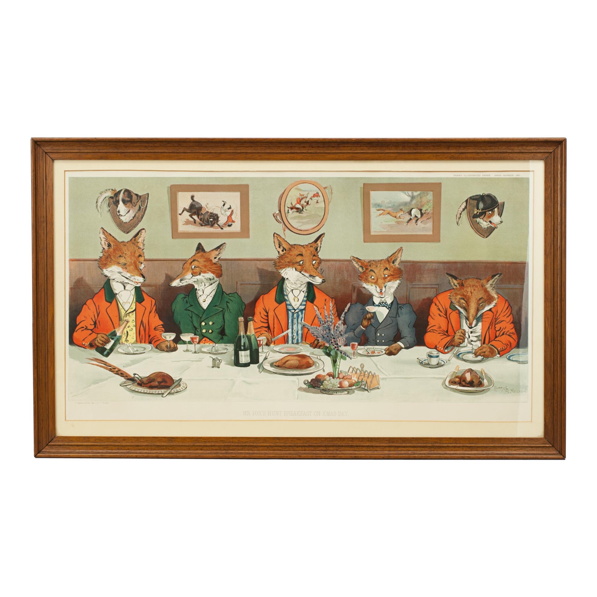 版画 50s / Fox hunting 版画 50s / Fox hunting 版画 50s / Fox hunting 版画 50s / Fox