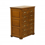 Oak Bank Of Drawers