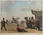 Gypsy Life, Equestrian Scene After Alfred Munnings