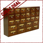 Bank Of Apothecary Drawers