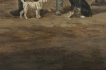 Equestrian Oil Painting Of A Horse Fair