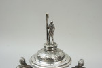 A Silver Twin Handled Rowing Trophy, London 1912