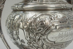 A Silver Twin Handled Rowing Trophy, London 1912