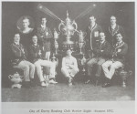 A Silver Twin Handled Rowing Trophy, London 1912