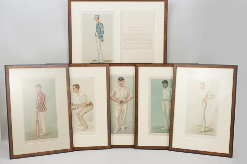 Set Of 33 Vanity Fair Cricket Prints