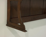 Mahogany Wall Shelf