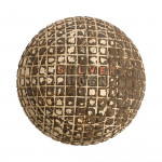 Silver Town Golf Ball, Gutta Percha.